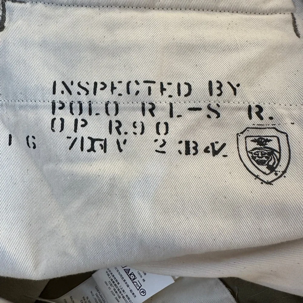NEW Polo Ralph Lauren Mens Camo Cargo Shorts Classic Fit Surplus Chino Green 48